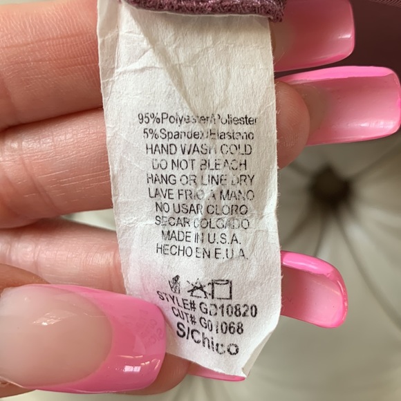 👗Windsor Strappy Mini Dress Mauve Color Size S👗 - Picture 8 of 9